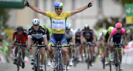 Albasini wins second stage in Romandie race