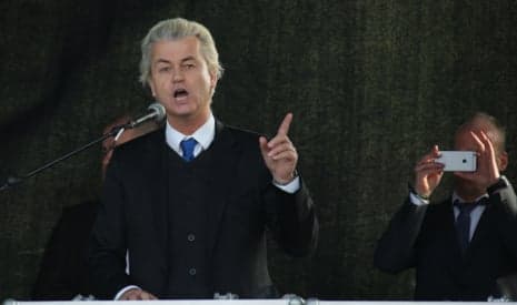 Wilders' Pegida speech is turnout flop