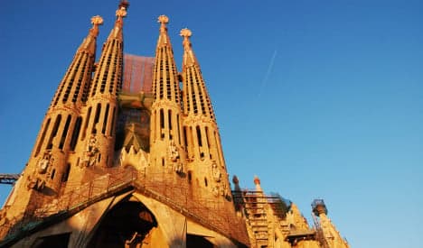 Sagrada Familia mass for Germanwings victims