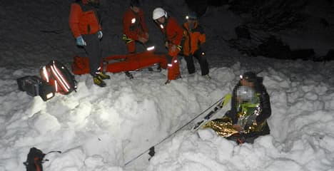 Austrian survives ten hours under avalanche