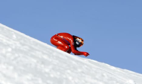 Italy's Origone sets new ski speed record