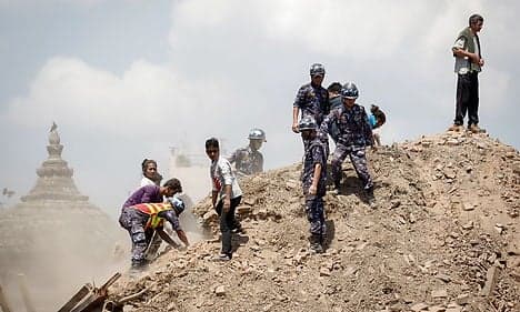 Danes lead UN quake response in Nepal