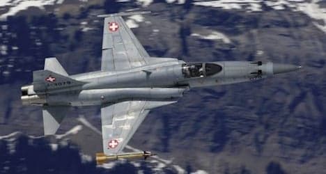 Swiss Air Force to scrap ten faulty fighter planes