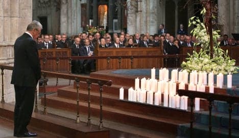 Germany mourns victims of Alps plane crash