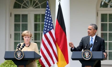 Germans, Americans both trust in alliance