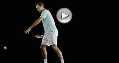 Tennis museum features Federer hologram