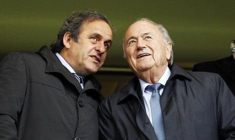 Platini wants Jordanian prince to batter Blatter