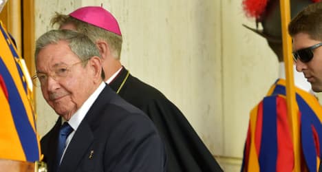 Cuba’s Castro thanks pope for better US ties