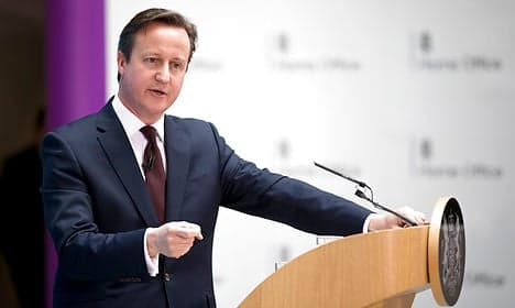 Cameron cancels visit to Denmark due to election