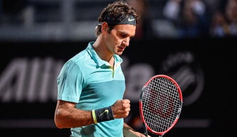 Federer sets up possible Nadal clash in Rome