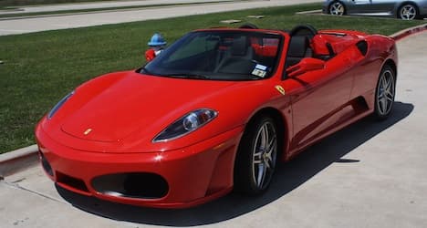 Ferrari driver nabbed at 250 km/h keeps car