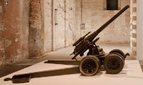 The Arsenale stuffed with guns, stripped of hope