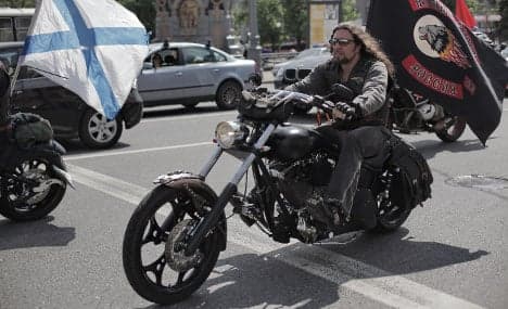 Putin's biker gang cross border into Germany