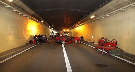 Wrong-way driver caused fatal tunnel crash