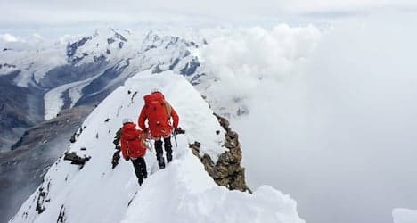 Severed rope recalls Matterhorn's first ascent