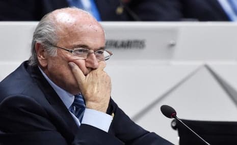 Blatter slams US and Uefa 'hate' campaign