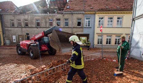 Tornado devastates north German town