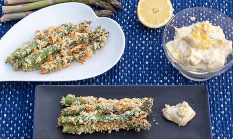 How to make crispy Swedish asparagus