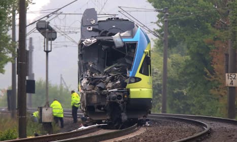 Fatalities in western Germany train crash