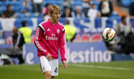 Odegaard youngest ever Real Madrid debutant