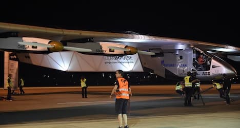 Solar plane 'could remain stuck in Japan for a year'