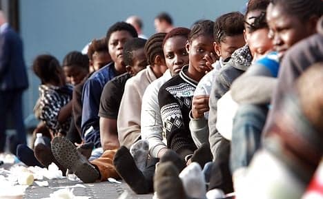 Danish ship rescues 222 boat refugees