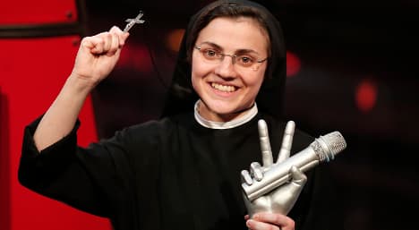 Belgian gets boot for stalking singing nun