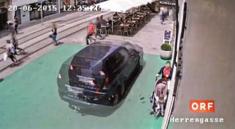 Video footage of Graz car rampage shown