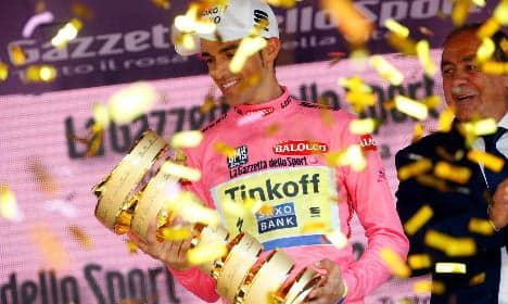 Spaniard wins tough 98th Giro d'Italia