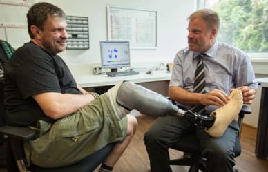 Austrian pioneers first 'feeling' leg prosthesis