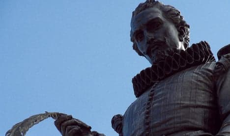 Cervantes given formal burial and a monument