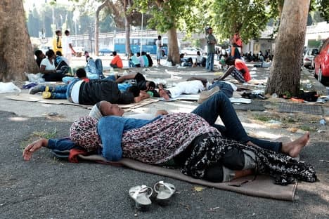 Migrants flee Rome's Tiburtina after police raid