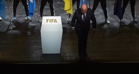 Blatter makes surprise resignation as Fifa head