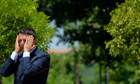 Migration and corruption hit Renzi's popularity