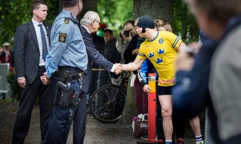 Swedish stag party tells of 'sick' King moment