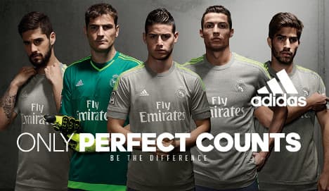 Shade of grey chosen for Real Madrid's new strip