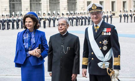 Indian president wraps up historic Sweden visit