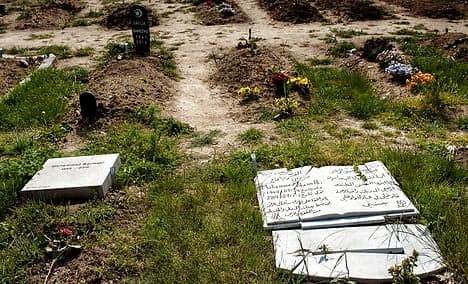Copenhagen area Muslim cemetery desecrated