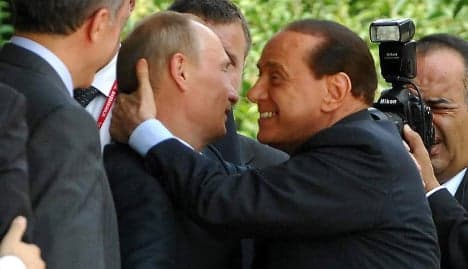 Berlusconi and Putin: an enduring love