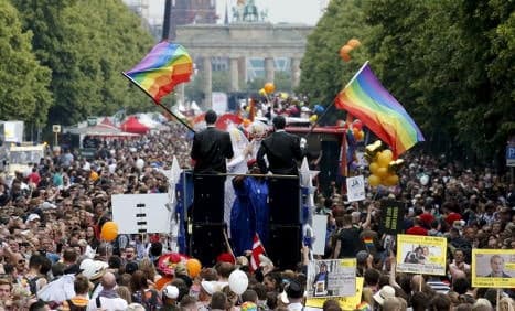 Berlin Gay Pride celebrates US ruling