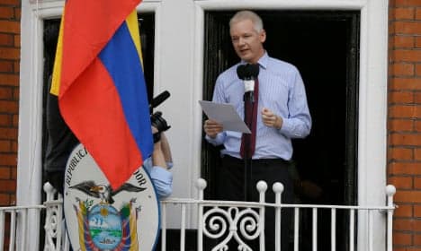 Sweden may quiz Julian Assange this month