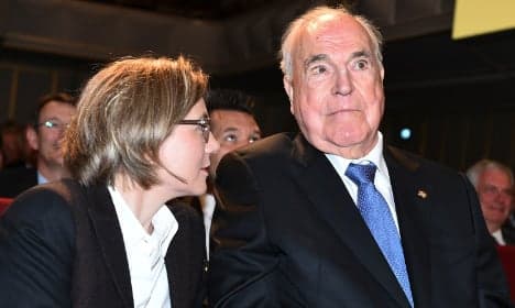 Helmut Kohl 'in intensive care for three weeks'