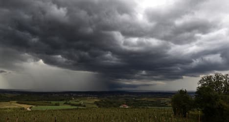 Violent storms to batter south west France