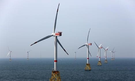German offshore wind power breaks records
