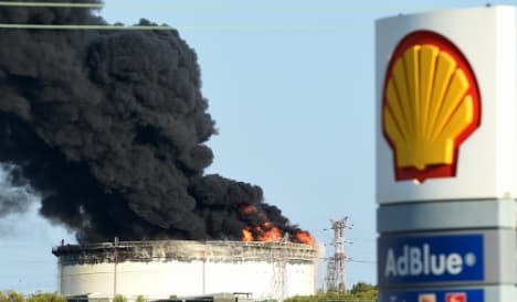 Petrochemical plant fire 'a malicious act'