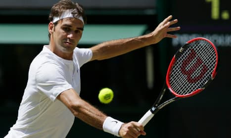 Federer through to the last 16 of Wimbledon