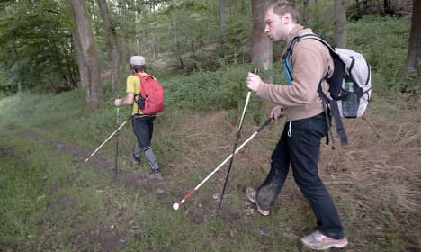 GPS helps blind French hikers cross mountains
