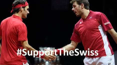 Federer and Wawrinka in Swiss Davis Cup return