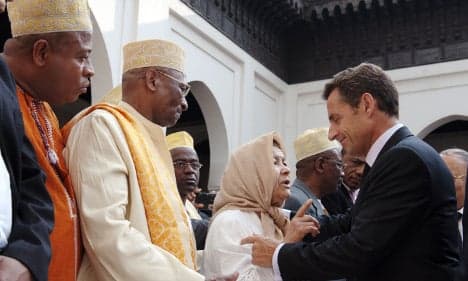 Don't turn churches into mosques, says Sarkozy