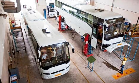 Sweden's Volvo to export 'made in India' buses